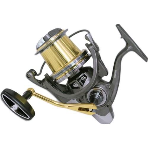 Pesca Fishing Spinning Reel Distant Wheel Max Drag 20kg Lightweight Design Metal Large Line Cup Spool Ocean Boat/Rock Fishing