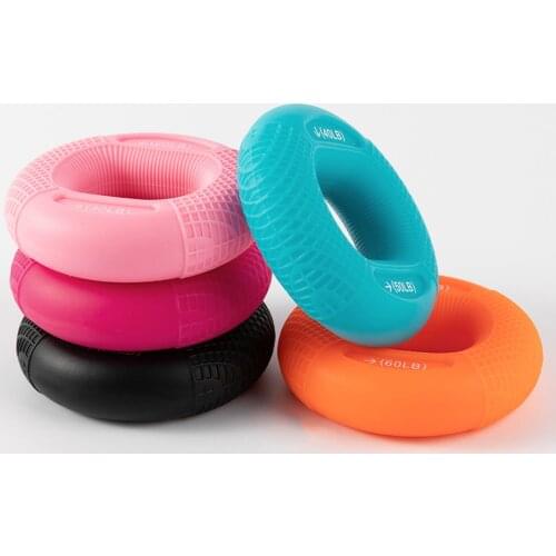 Silicone Finger Exercise Dual-Strength Grip Device, Grip Ring, Hand Fitness Equipment Supplies, Wrist Expander, Muscle Exercise