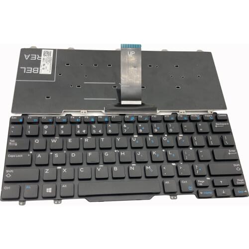 Replacement Keyboard Laptop for Dell Latitude 3340 E3340 7350 E5450 E7450 5450 7450 US Layout
