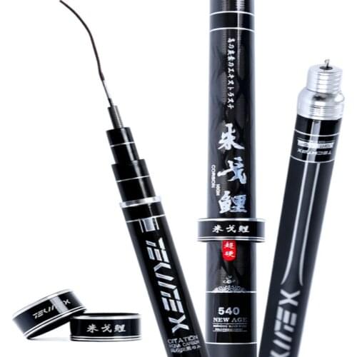 2.7m-7.2m Carp Fishing Rod Ultra-light and Super Hard Carbon Fishing Rod Hand Pole 28 Tone Vara De Pesca Fishing Tackle and Tool