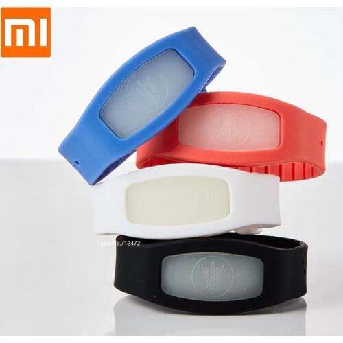 Xiaomi Waterproof Skin-friendly Silicone Wristband Summer Mosquito Repellent Bracelet Band for children adult Pregnant woman