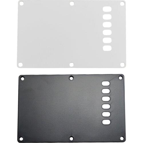 PVC Backplate Ply Tremolo Cavity Cover Back Plate for Fender Stratocaster Strat Guitars Guitar Accessories