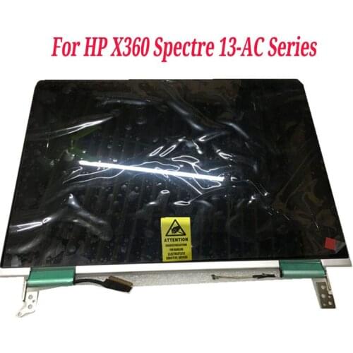 For HP X360 Spectre 13-AC LCD Screen Assembly Tested IPS matrix Complete Display FHD