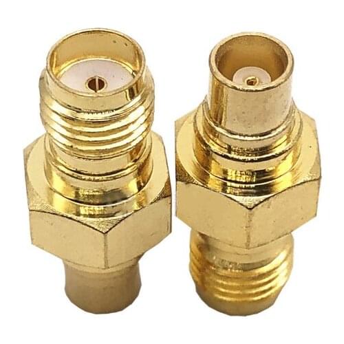 1pcs SMA Female To MCX Female RF Coaxial Connector Adapters
