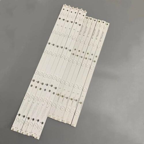 12PCS/set New LED Strip For AOC TV LD50V02S T5002S LE50D1452 50PFF3655/T3 GJD500611002-X2-L-R LB-PF3528-GJD2P5C506X11-R-B