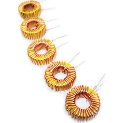 5pcs 3A 22UH-470UH Magnetic Induction Coil Toroidal inductor Winding Inductance For LM2596 8 Values Assortment