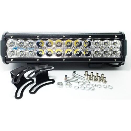 12" inch 72W car headlight LED Work Light Bar for Tractor Boat Off-Road 4WD 4x4 Truck SUV ATV Spot Flood Combo Beam 12v 24v