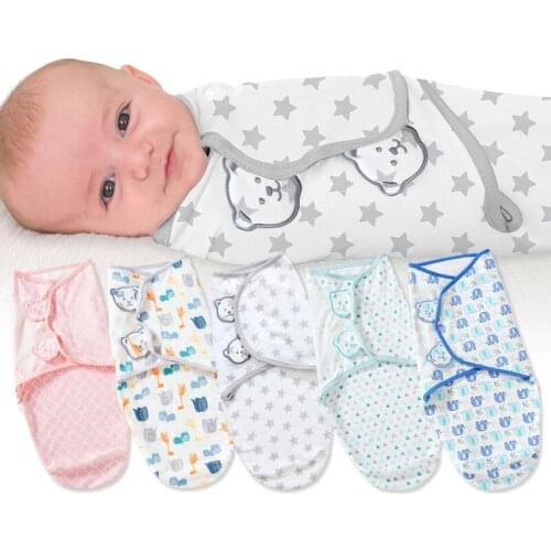 0-6 Months Newborn babies Kids Baby Cute Swaddling Blanket Sleeping Bags Swaddles Warp Winter Warm Sleeping Bags by Protection