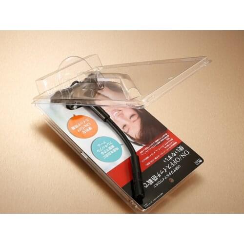 Customized Eco-Friendly Sliding Card Blister Packaging,shaped plastic PVC slip blister packaging ---DH5075