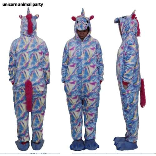 Kigurumi halloween Onesies Christmas Men women Cosplay cat sheep bear unicorn Pyjamas costumes carnival costume hoodies Party
