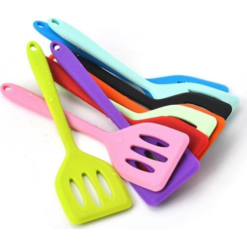 Kitchen utensils, cooking supplies, multi-purpose, multi-color cake spatula, baking tools, silicone/PP non-stick pan