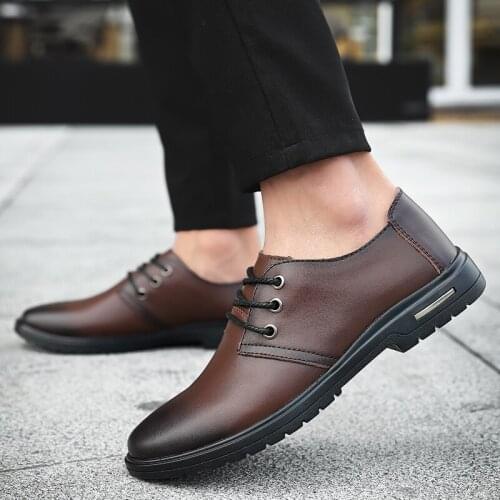 2020 hot hombre canvas mens de leisure sapato para casuales black Mens causal for flat man sapatos casual leather breathable