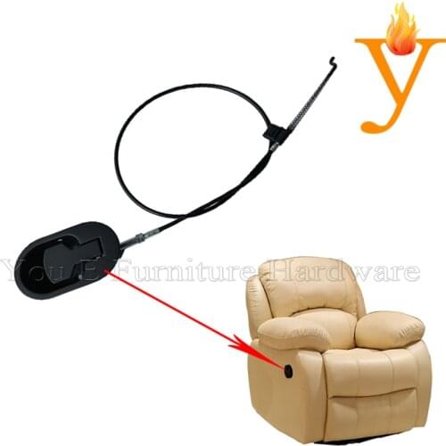 Furniture hardware manual chair mechanism cable hinge recliner chair hand control switch C09