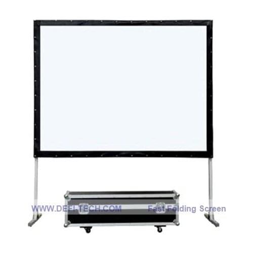DfLabs High Quality 200 Inch 4:3 Wall Stand Fast Folded Front Projector Screen