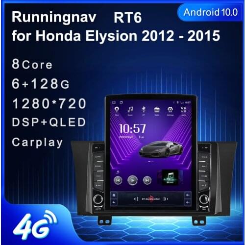 Runningnav For Honda Elysion 2012 2013 2014 2015 Tesla Type Android Car Radio Multimedia Video Player Navigation GPS