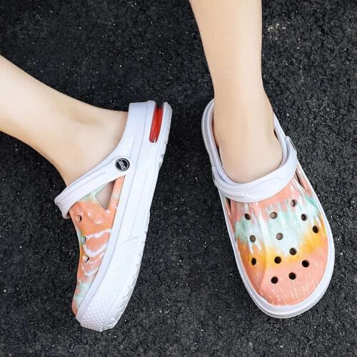 Chameleon Flip Flops Women Big Sole Comfortable Woman Sandals Orange Shoes Man Summer 2021 Luxury’S Heeled Slippers Water Tennis