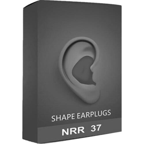 Moldable Shape Noise Proof Earplug Anti-noise Silicone Ear Plugs Noise Protection Equipment, Students Sleep Study Earplugs