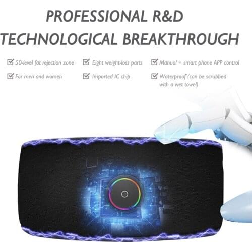 Smart Belt Abdominal Muscle EMS Fitness Slimming LED Electrical Belly Waist VIBRAT MASSAGE Muscle Stimulator Massage Weight Loss