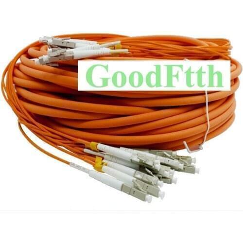 Fiber Patch Cord Jumper LC-LC Multimode 62.5/125 OM1 Trunk Breakout 2.0mm 12 Cores GoodFtth 3-25m