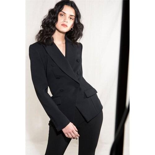 High Quality Long Sleeve V-Neck Thick Winter Black Fashion Women Jumpsuits Rompers Celebrity Evening Party Jumpsuit