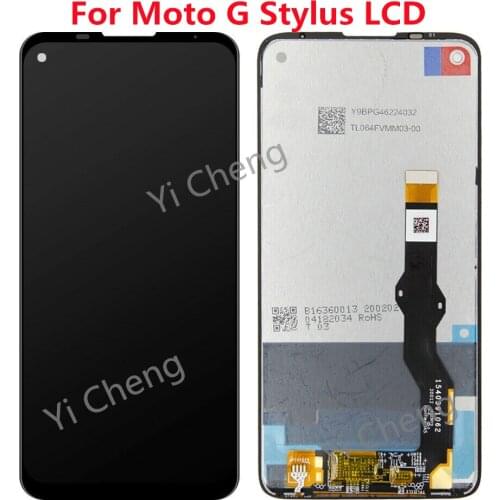 For Motorola Moto G Stylus LCD Display Touch screen Panel Digiziter Assembly Replacement For Moto G Stylus XT2043 XT2043-4 LCD