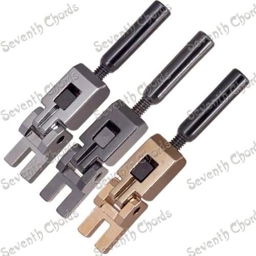 1 Pcs Tremolo Bridge Locked String Saddle for Electric Guitar Clamp String Saddle Chrome Black Gold for Choose