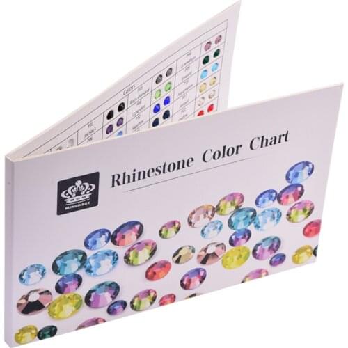 2028 Crystal Non Hot Fix Rhinestone Color Chart 83 Colors Crystal Glass Hotfix Rhinestones Use For Choose Colors A27