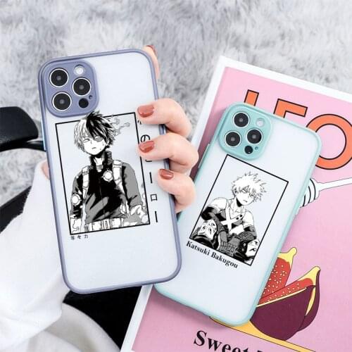 Anime My Hero Academia Midoriya Case For Redmi Note 9 Pro Max 10 10S 9S 9 8 7 K40 Pro Plus Xiaomi Mi 11 10T Pro Poco F3 Funda