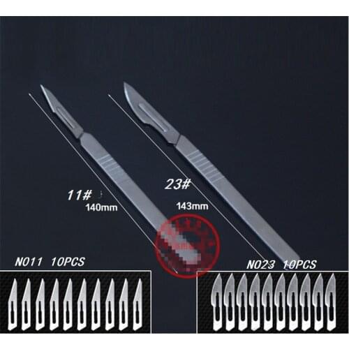 Free shipping NO11 NO23 Stainless steel Scalpel+100pcs blade for cutting electronics repair tools PCB Circuit Board