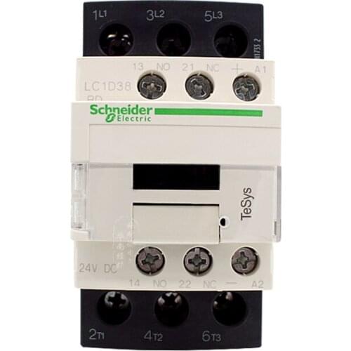 LC1D38BDC Three-pole Contactor 3P 38A 220VDC One DC See Details