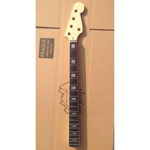 New Guitar bass neck 20 fret 34 inch 5 string Maple neck rosewood fretboard Guitar Neck Truss rod bolt on#B5