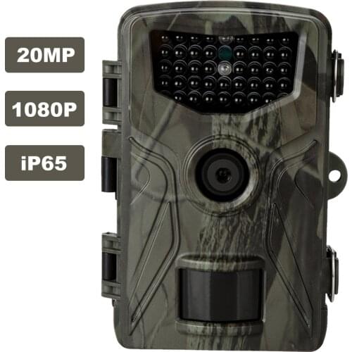 20MP 1080P Hunting Trail Camera Wildlife Tracking Surveillance Tracking HC804A Infrared Night Vision Wild Cameras Photo Traps