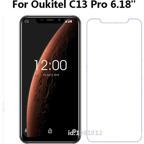 Oukitel C13 Pro Tempered Glass 100% Good Quality Premium 9H phone screen protector Film For Oukitel C 13 Pro