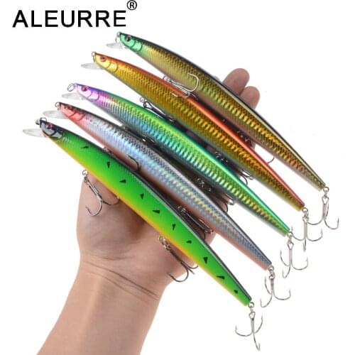 18cm 24g Big Minnow Fishing Lure Rattling Pesca Hard Plastic Crankbait Topwater Bait Artificial Wobblers Long Shot Tackle