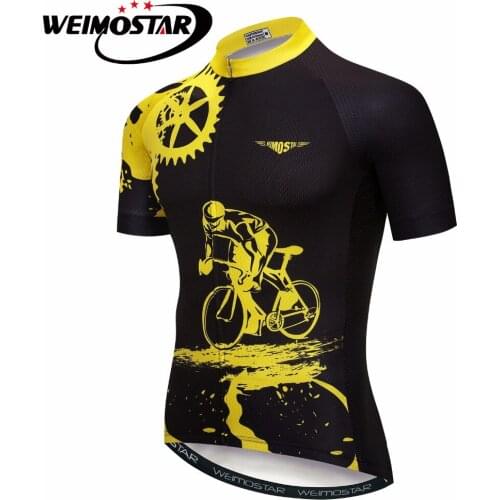 WEIMOSTAR Bike Jersey Summer Cylcing Jersey Men MTB Quick Dry Ropa Ciclismo outdoor bicycle clothing Shirt tops maillot Jacket