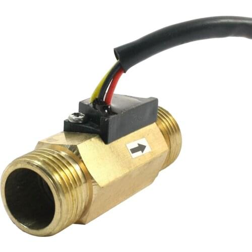 High Quality 1/2PT Water Flow Sensor Switch Control Meter Flowmeter 1.5-30L/min