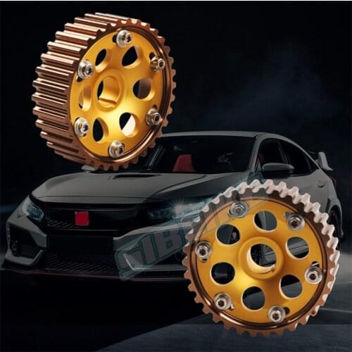 Auto Engine Part 2pcs/Pair Blue Adjustable Cam Gears Cam Gear Pulley For Civic B Series 90-2001
