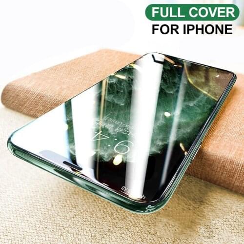 Safety Full Protection Glass For iPhone 7 8 6 6S 5 5S SE 2016 2020 Tempered Screen Protector For iPhone 6 6S 7 8 Plus Glass