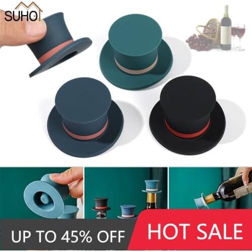 1Pcs Creative Silicone Wine Stopper Playing Card Wine Stopper Reusable Sealed Household Red Wine Cork Wine Champagne Stopper