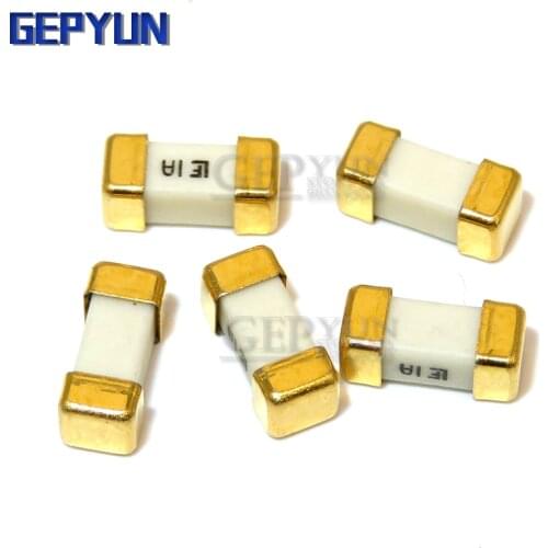 10PCS Gold foot 1808 125V 0451 SMD Fast blow Fuse 1A 2A 3A 4A 5A 6.3A 7A 8A 10A 0451 ultra-rapid fuses new original Gepyun