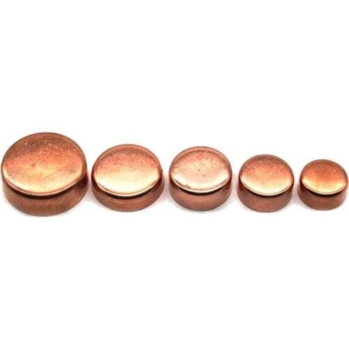 3/8" 1/2" 10mm to 54mm End Cap Copper Stop End Feed Pipe Fitting Refrigeration Gas Water Oil