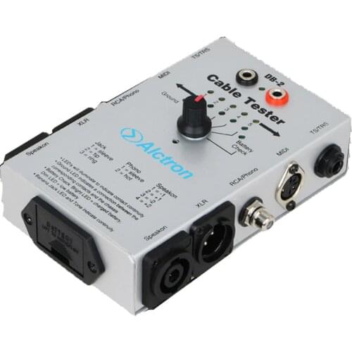 Alctron db-2 Audio cable measuring line test cable tester instrument sound engineering assistant