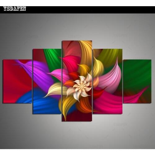 HD Printed Painting Canvas Printing Flower painting Room decor print poster picture canvas Framed Art HG-178