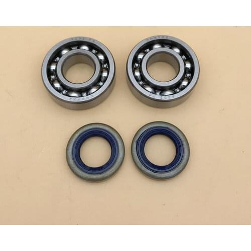 HUNDURE Crankshaft Ball Bearing Oil Seal Set For HUSQVARNA 254 257 262 357 359 51 55 Gasoline Chainsaw Parts