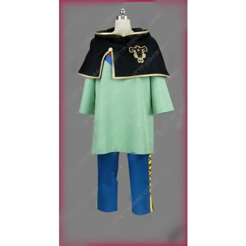 Anime Black Clover Luck Voltia Cosplay Costume New product Uniform Outfit Halloween costumes for women/men custom made