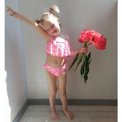 2~13Years Watermelon Children Swimwear Girls Swimsuit Kids Girls Beach wear Bathing suit Girls Bikini set Biquini Infantil ST108