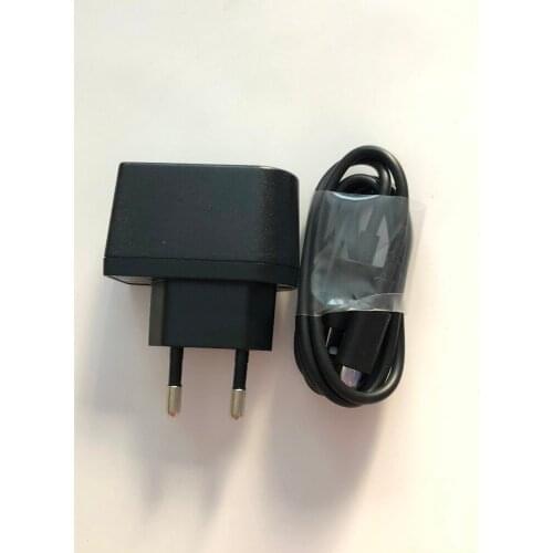 New Travel Charger + USB Cable USB Line for HOMTOM HT7 Pro MTK6735P Quad Core 5.5" HD 1280x720 Free ship