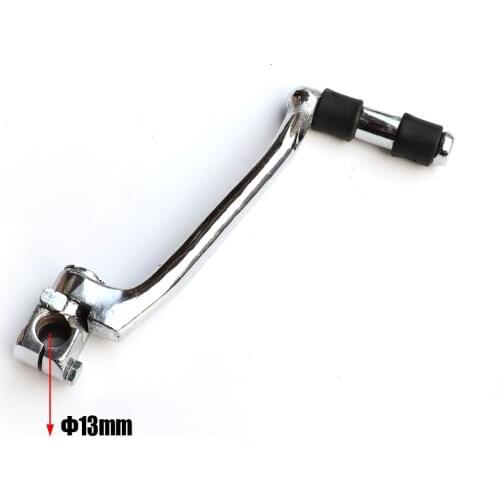 Stainless Steel 13mm Hole Kick Start Lever For Motorcycle ATV MX YX GPX KAYO 140/150/160cc Dirt bike Spare Parts