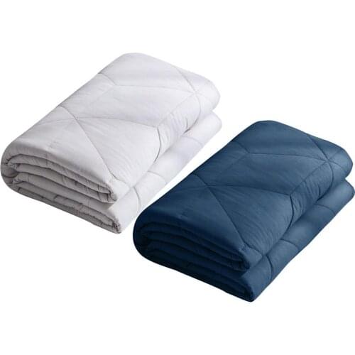 152x203 Weighted Blanket 100% Cotton Soft Comfortable Glass Beads For Children Adult Anxiety Autism Overpressure Group 7/10/15lb