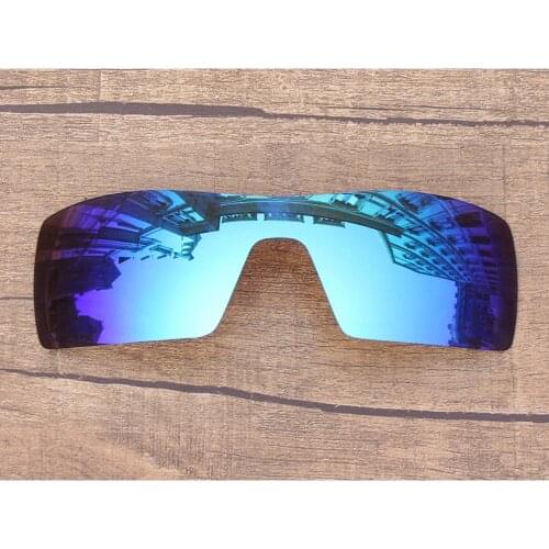 Vonxyz Ice Mirror Polarized Replacement Lenses for-Oakley Oil Rig Frame